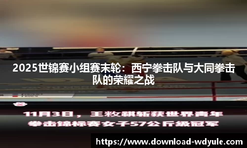 2025世锦赛小组赛末轮：西宁拳击队与大同拳击队的荣耀之战